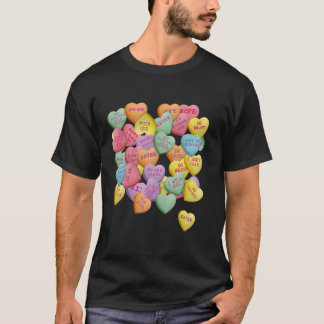 Vintage Candy Conversation Hearts for Anti Valenti T-Shirt
