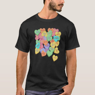 Vintage Candy Conversation Hearts for Anti Valenti T-Shirt