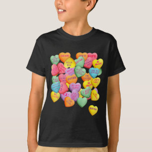 Vintage Candy Conversation Hearts For Anti Valenti T-Shirt