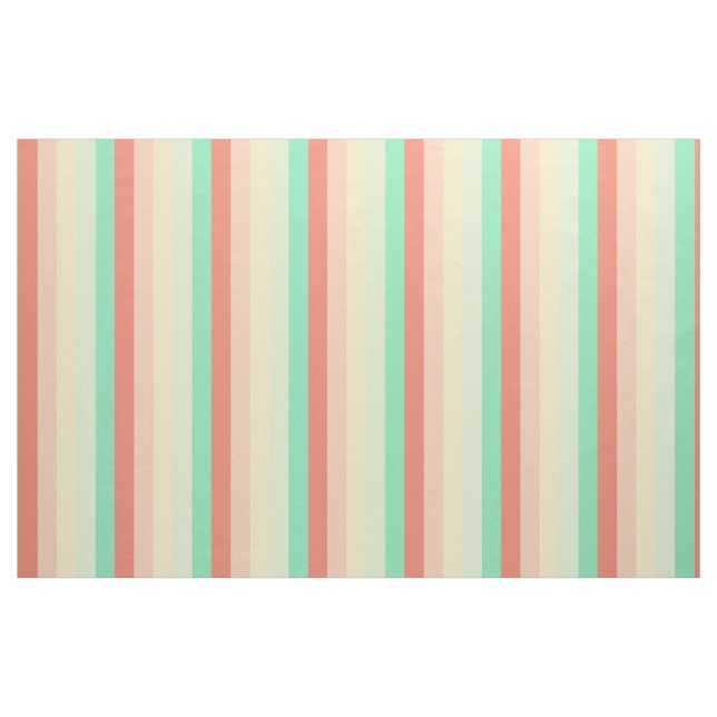 Vintage Candy Jar Palette Stripes Fabric (Fat Quarter)