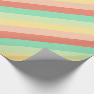 Vintage Candy Jar Stripes Wrapping Paper