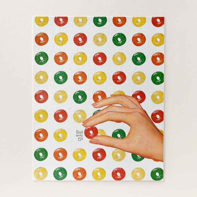 Vintage Candy Jigsaw Puzzle (Vertical)
