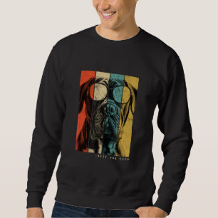 Vintage Cane Corso Dog Mom Dad Kids Men Women 1 Sweatshirt