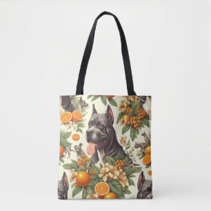 Vintage Cane Corso Seamless Tote Bag
