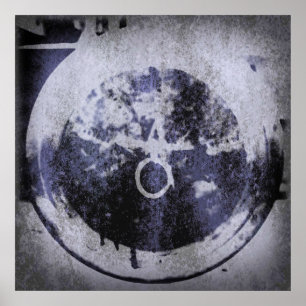 Vintage Cannon Grunge Poster