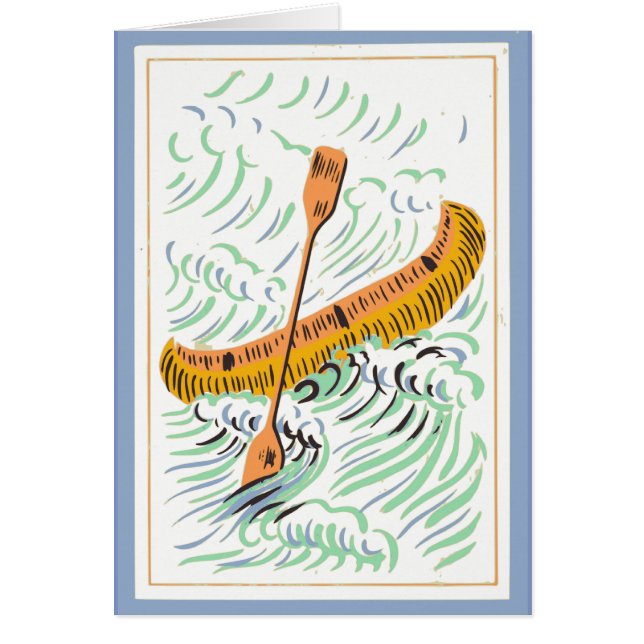 Vintage Canoe Art (Front)