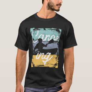 Vintage Canoeing Extreme Sport T-Shirt