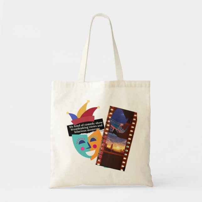 vintage canvas tote bag (Front)