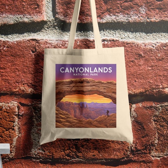Vintage Canyonlands National Park Tote Bag (Creator Uploaded)
