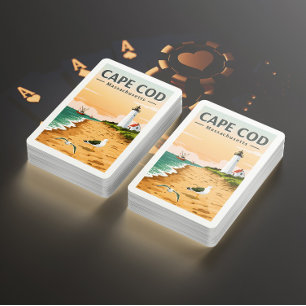 Vintage Cape Cod Massachusetts Playing Cards