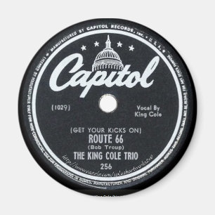 "Vintage-Capitol Record Label" Magnet