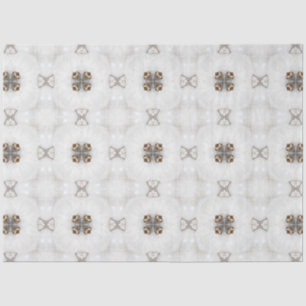 Vintage Cappuccino Coffee Pastel Christmas No 14 Tissue Paper