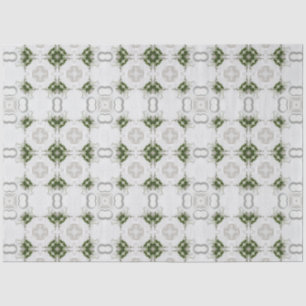 Vintage Cappuccino Coffee Pastel Christmas No 16 Tissue Paper