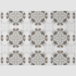 Vintage Cappuccino Coffee Pastel Christmas No 8 Tissue Paper