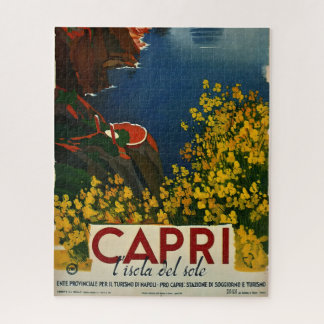 Vintage Capri L'Isola del Sole Italy Jigsaw Puzzle