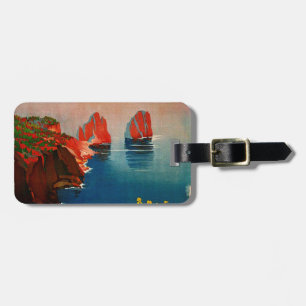 Vintage Capri L'Isola del Sole Italy Luggage Tag