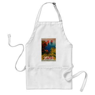 Vintage Capri L'Isola del Sole Italy Standard Apron