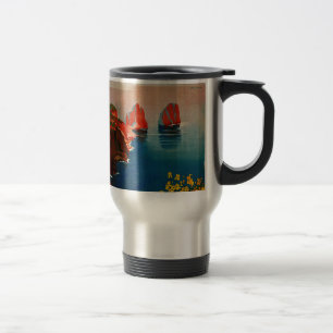 Vintage Capri L'Isola del Sole Italy Travel Mug