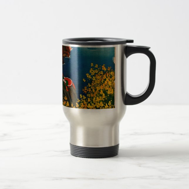 Vintage Capri L'Isola del Sole Italy Travel Mug (Right)