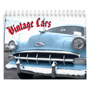 Vintage Car Calendar