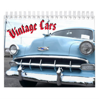 Vintage Car Calendar