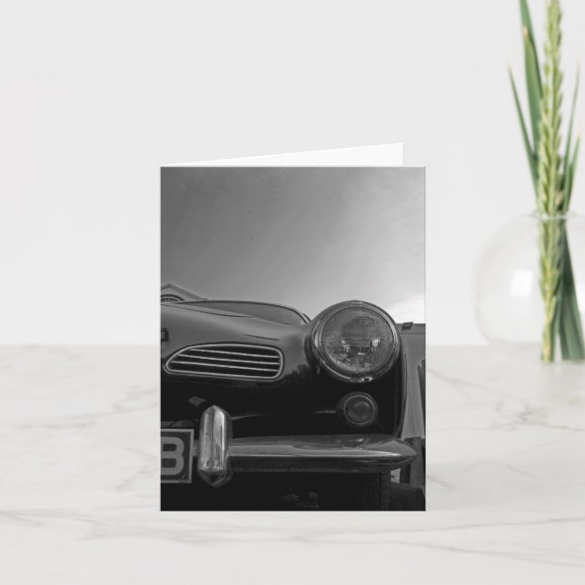 Vintage Car Card (Front)