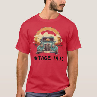 Vintage Car Classic simple design vintage vintage  T-Shirt