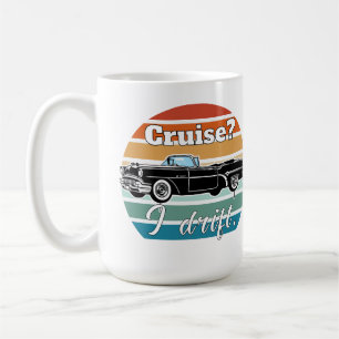 vintage car coffee mug