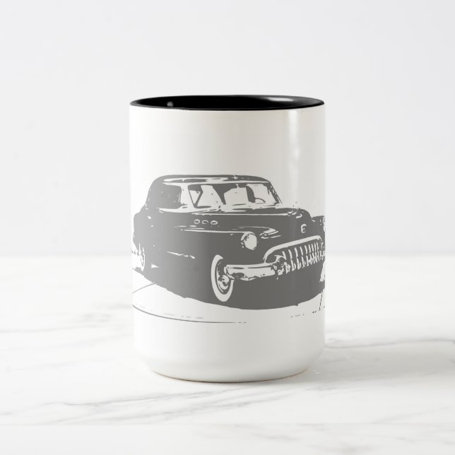 Vintage car coffee mug (Center)