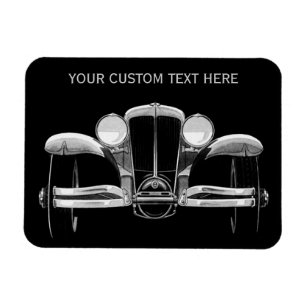 Vintage car custom magnet