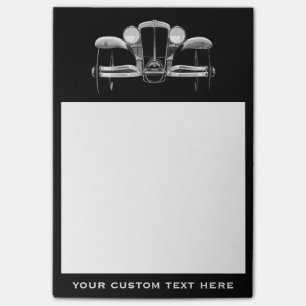 Vintage car custom Post-It notes