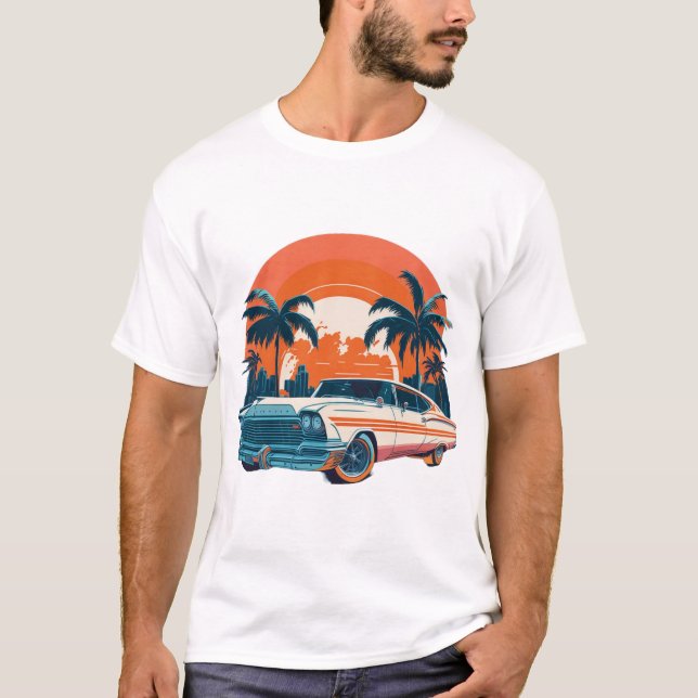 Vintage car design T-Shirt (Front)