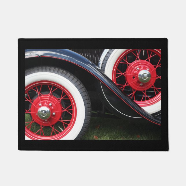 Vintage Car Doormat (Front)