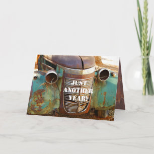 Vintage Car Grille Card