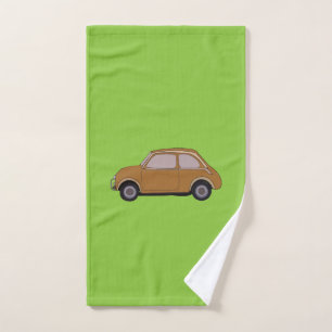 Vintage Car Hand Towel