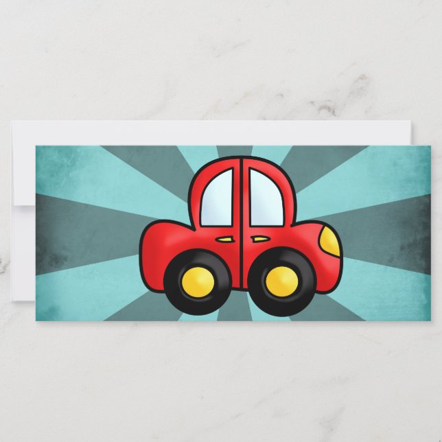 Vintage car illustration (Front)
