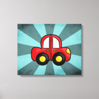 Vintage Car Illustration – Classic Automobile Art