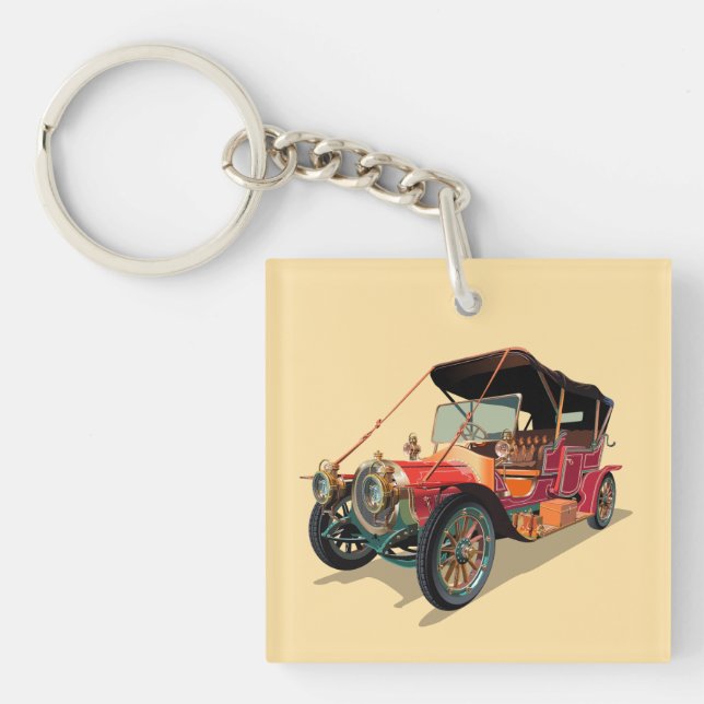 Vintage car key ring (Front)