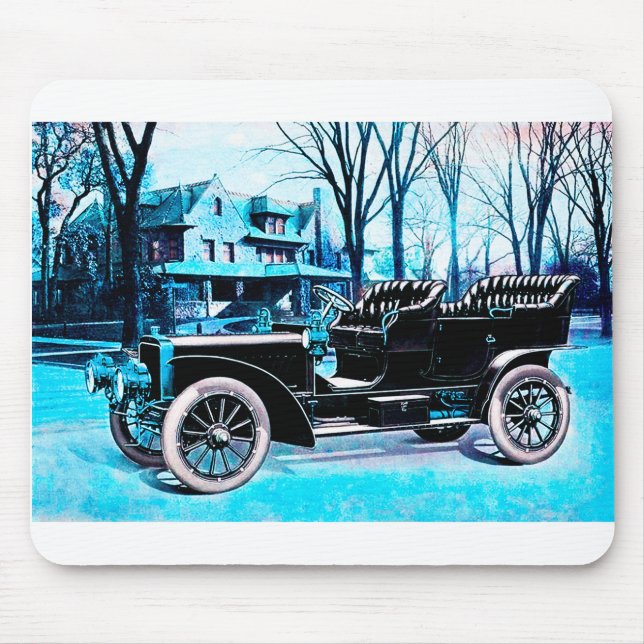 Vintage car mouse mat (Front)