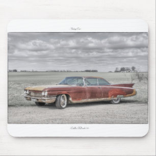 Vintage Car Mousepad: Cadillac ElDorado '60 Mouse Mat