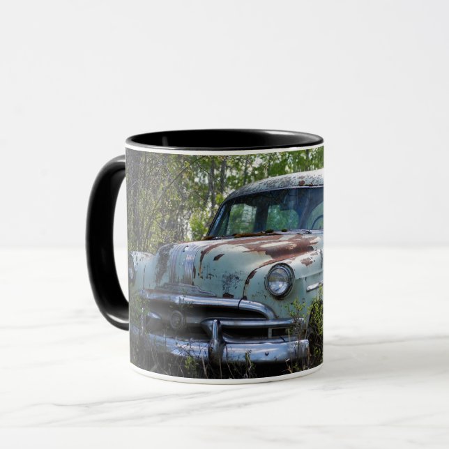 Vintage car mug (Front Left)