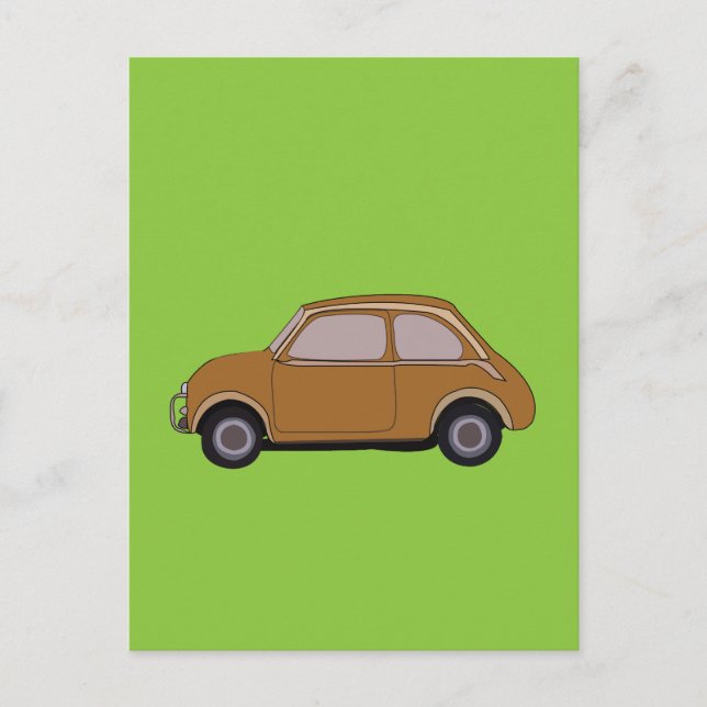 Vintage Car  Postcard (Front)