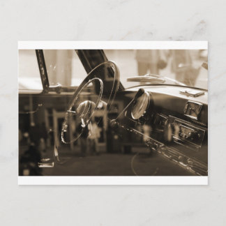 Vintage Car Postcard