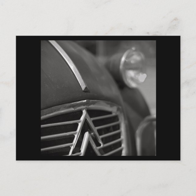 Vintage car Postcard | Citroen 2cv | France (Front)