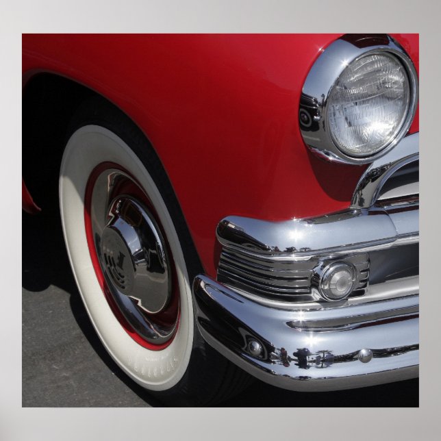 Vintage Car Poster (Front)