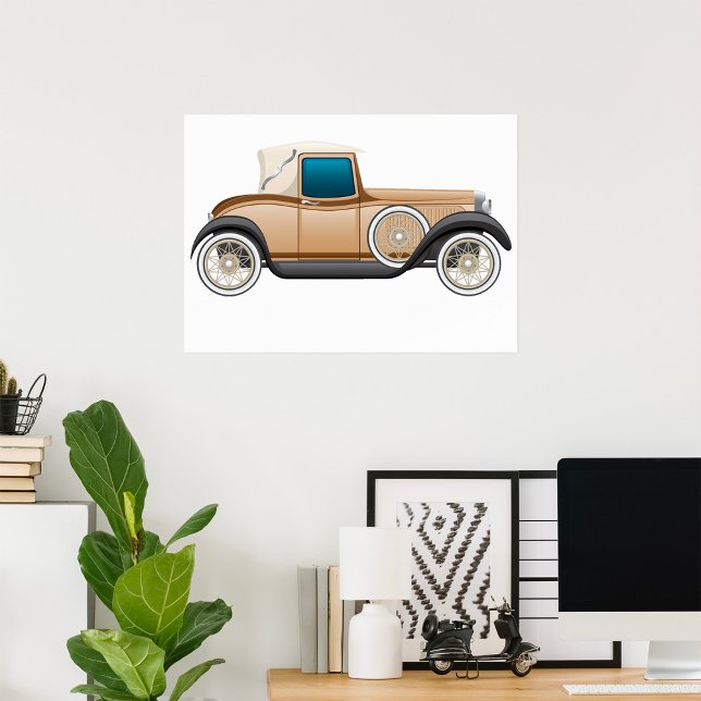 Vintage Car Poster (Creator Uploaded)