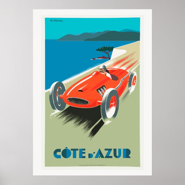 Vintage car. poster (Front)