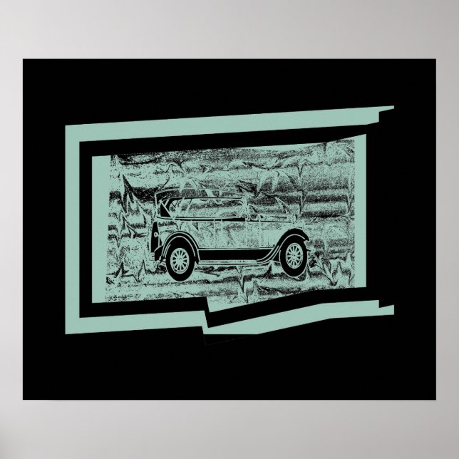Vintage Car Posters (Front)