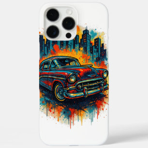 Vintage Car Street Art Phone Case