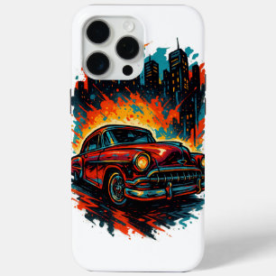 Vintage Car Street Art Phone Case